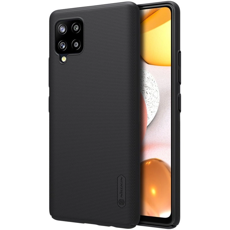 Nillkin Super Frosted Shield reinforced case cover for Samsung Galaxy A42 5G blackeng