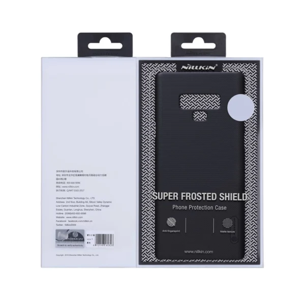 Nillkin Super Frosted Shield reinforced case cover for Samsung Galaxy A42 5G blackeng