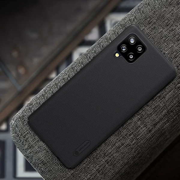 Nillkin Super Frosted Shield reinforced case cover for Samsung Galaxy A42 5G blackeng