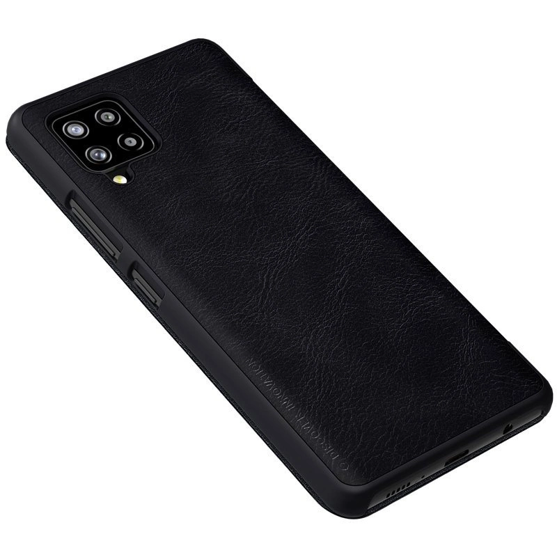 Nillkin Qin leather holster case for Samsung Galaxy A42 5G blackeng