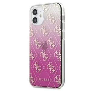 Guess GUHCP12SPCU4GGPI iPhone 12 mini 5.4" pink/pink hardcase 4G Gradienteng