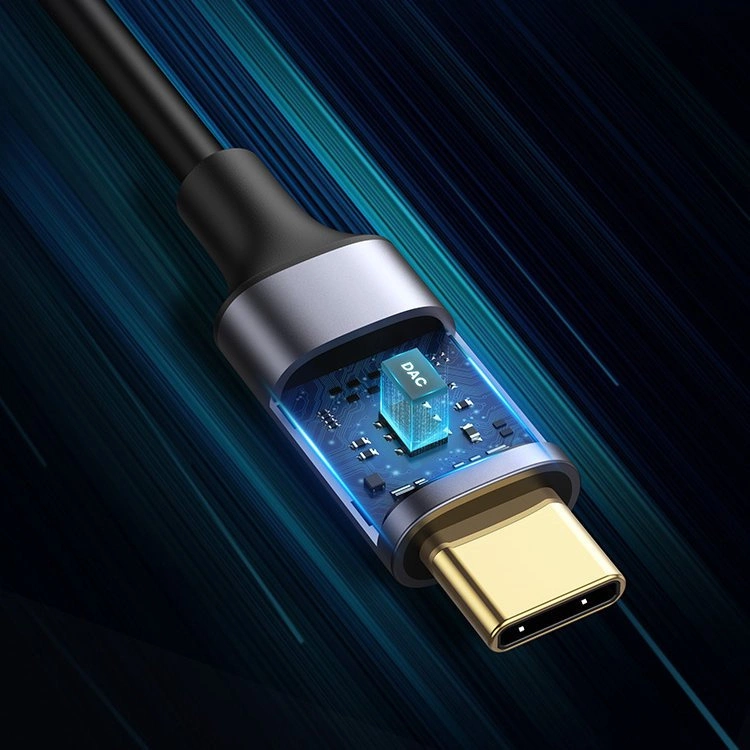 Ugreen audio cable USB Type C (male) - 2RCA (male) 1.5m gray (20193 CM451)eng