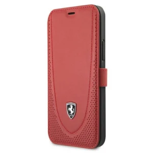 Ferrari FEOGOFLBKP12LRE iPhone 12 Pro Max 6.7" red/red book Off Track Perforatedeng