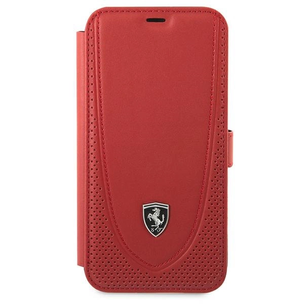 Ferrari FEOGOFLBKP12LRE iPhone 12 Pro Max 6.7" red/red book Off Track Perforatedeng