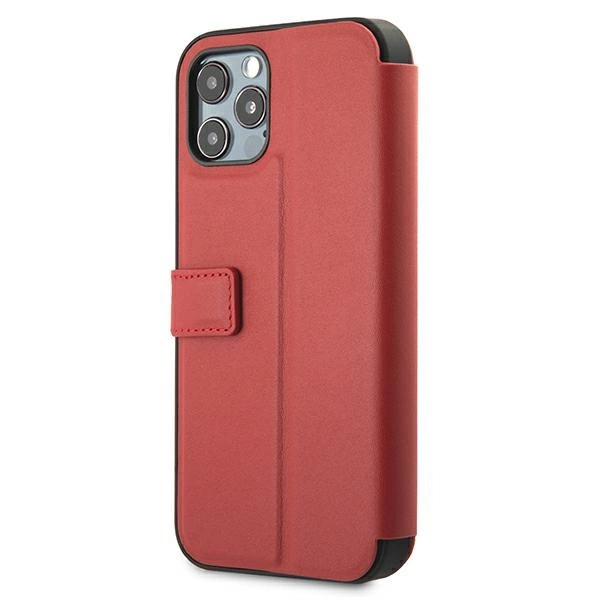 Ferrari FEOGOFLBKP12LRE iPhone 12 Pro Max 6.7" red/red book Off Track Perforatedeng