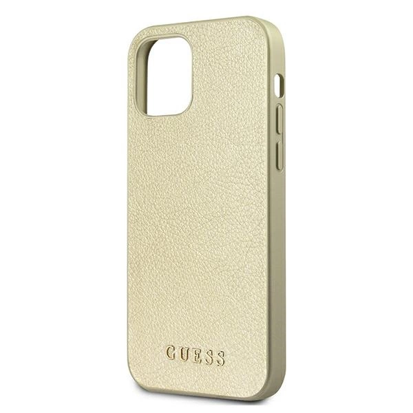 Guess GUHCP12LIGLGO iPhone 12 Pro Max 6.7" gold/gold hardcase Iridescenteng