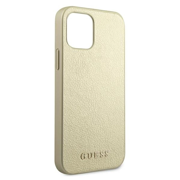 Guess GUHCP12LIGLGO iPhone 12 Pro Max 6.7" gold/gold hardcase Iridescenteng