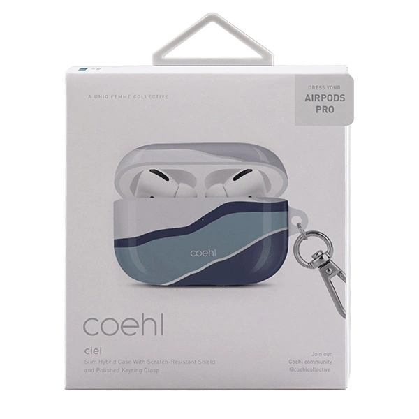 Uniq Coehl Ciel case for AirPods Pro - blueeng