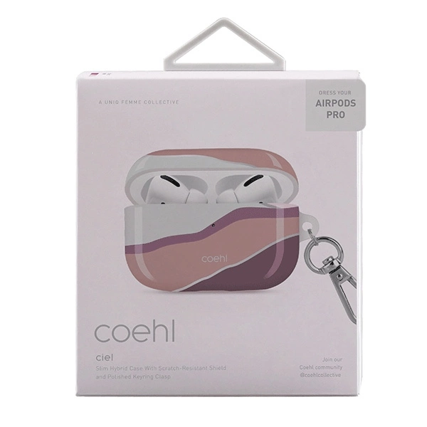 Uniq Coehl Ciel case for AirPods Pro - pinkeng