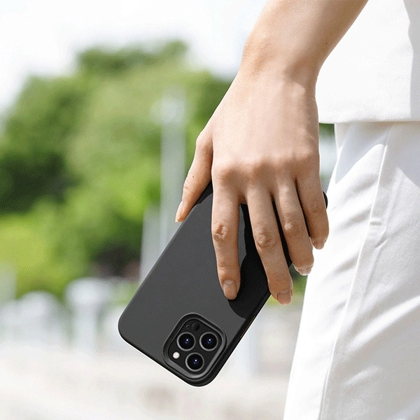 Uniq Lino Hue case for iPhone 12 Pro Max - blackeng