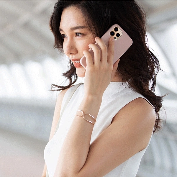 Uniq Lino Hue case for iPhone 12 Pro Max - pinkeng