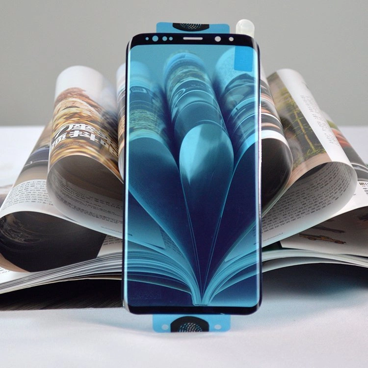 3D Edge Nano Flexi Glass Hybrid Full Screen Protector with frame for Samsung Galaxy S21 Ultra 5G transparenteng