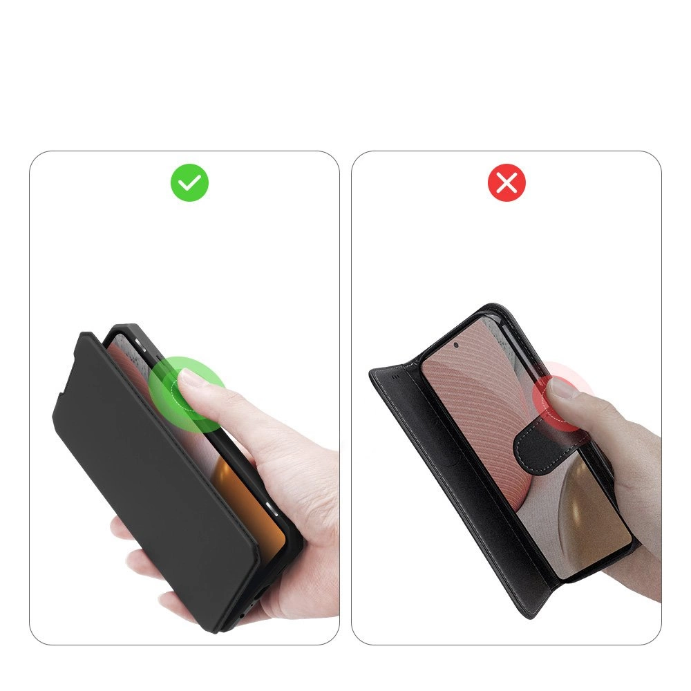 DUX DUCIS Skin X Bookcase type case for Samsung Galaxy A72 4G blackeng