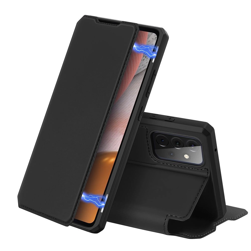 DUX DUCIS Skin X Bookcase type case for Samsung Galaxy A72 4G blackeng