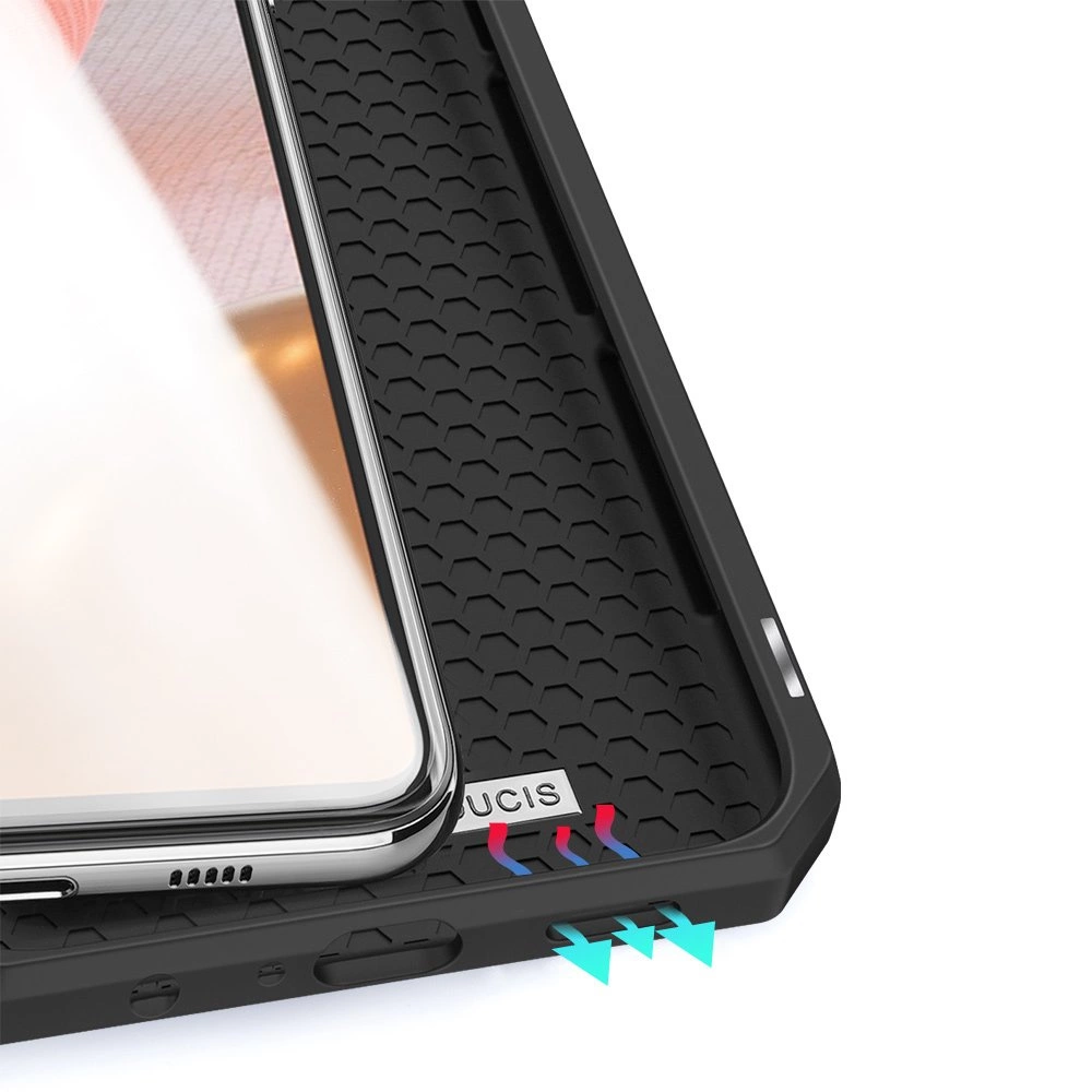DUX DUCIS Skin X Bookcase type case for Samsung Galaxy A72 4G blackeng