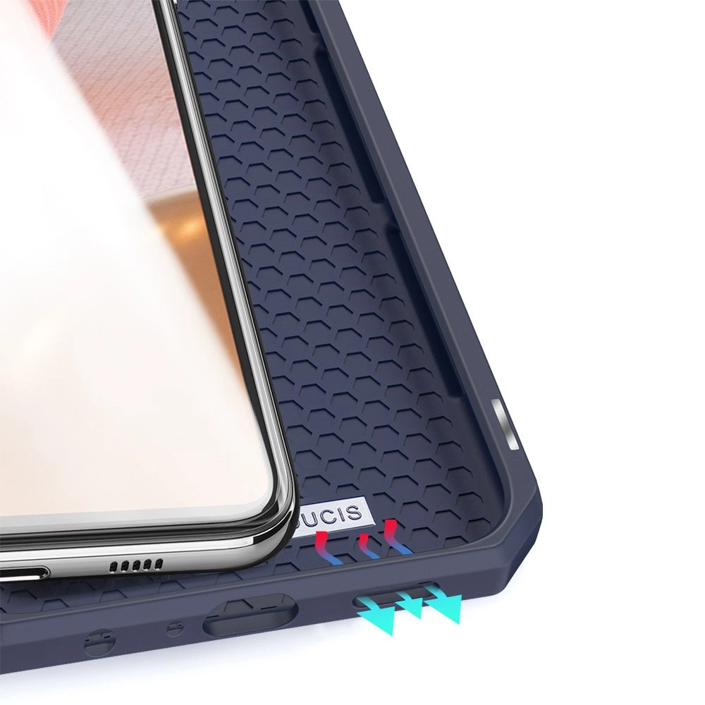 DUX DUCIS Skin X Bookcase type case for Samsung Galaxy A72 4G blueeng