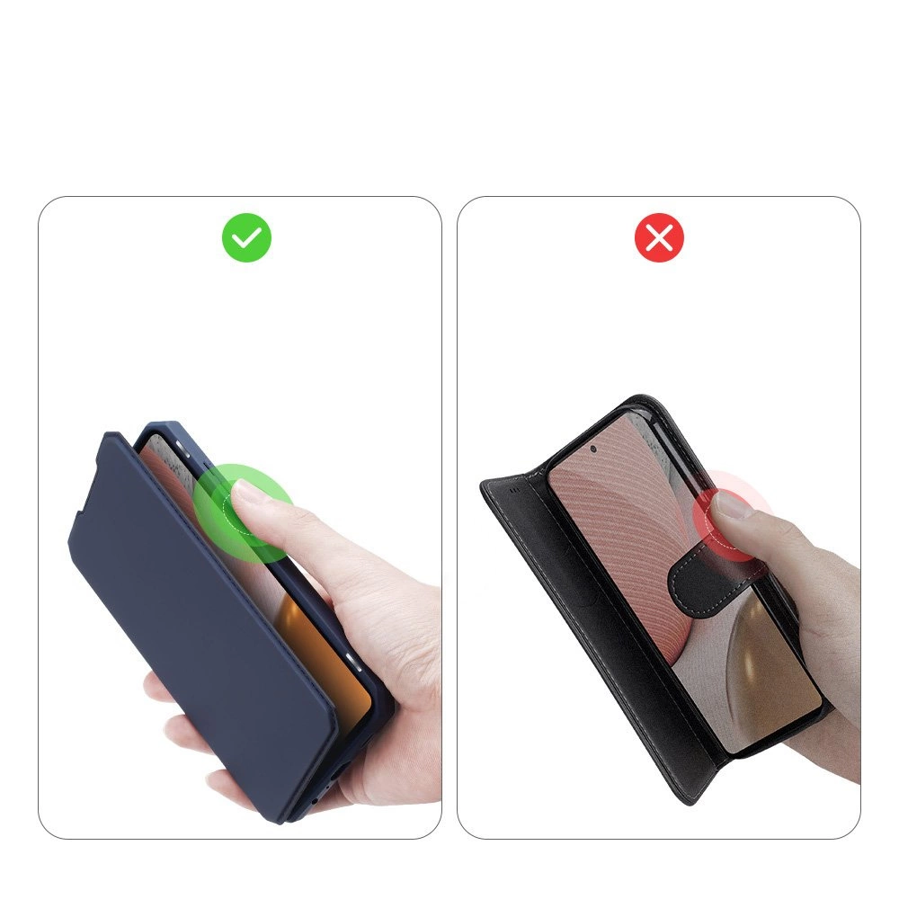 DUX DUCIS Skin X Bookcase type case for Samsung Galaxy A72 4G blueeng