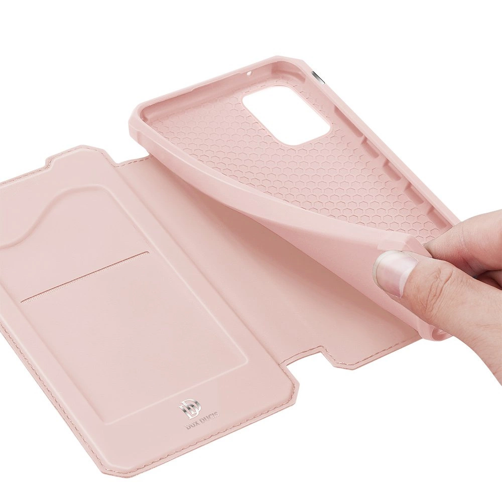 DUX DUCIS Skin X Bookcase type case for Samsung Galaxy A72 4G pinkeng