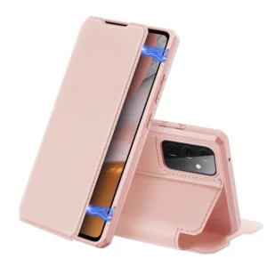 DUX DUCIS Skin X Bookcase type case for Samsung Galaxy A72 4G pinkeng