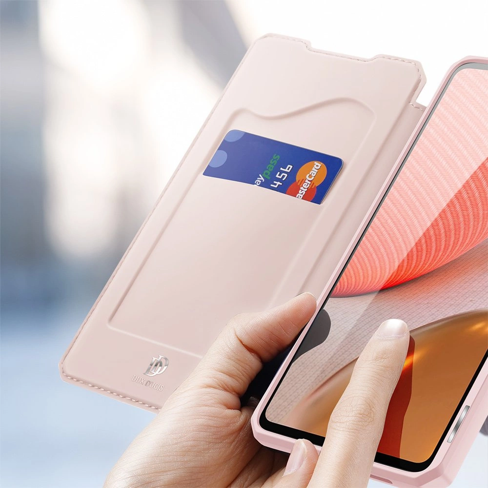 DUX DUCIS Skin X Bookcase type case for Samsung Galaxy A72 4G pinkeng