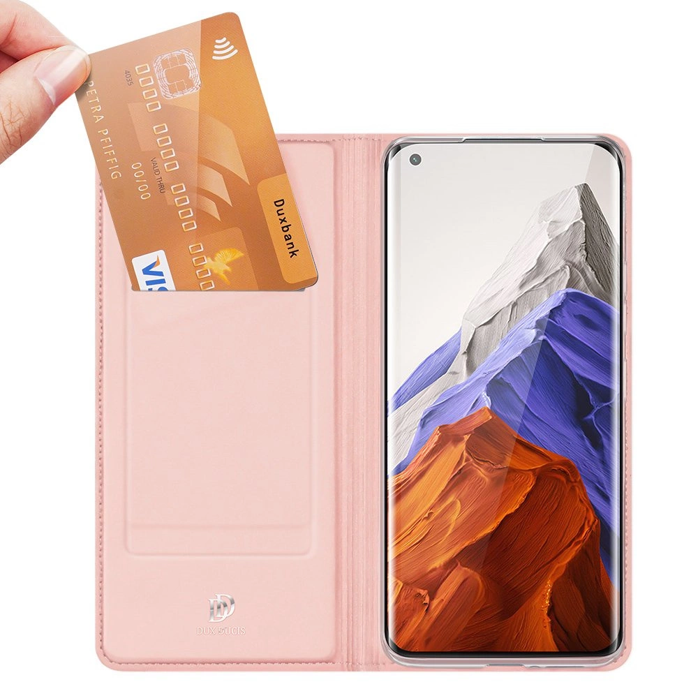 67907_2 DUX DUCIS Skin Pro Bookcase type case for Xiaomi Mi 11 Pro pinkeng