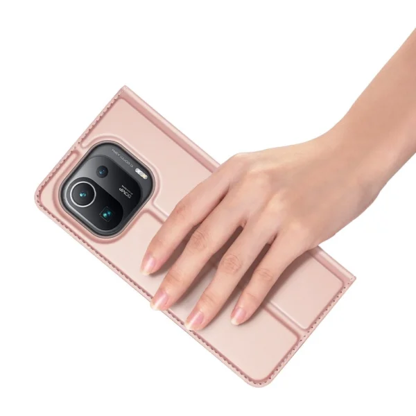 DUX DUCIS Skin Pro Bookcase type case for Xiaomi Mi 11 Pro pinkeng
