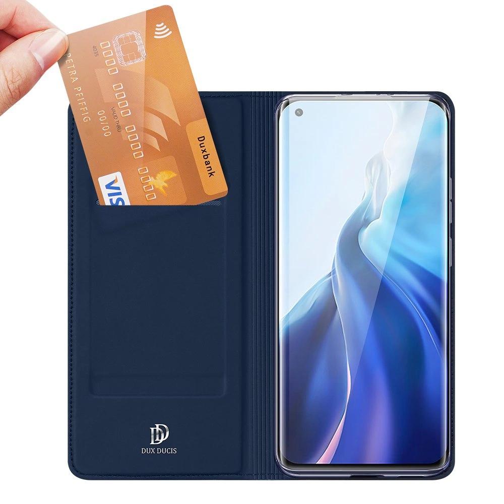67909_2 DUX DUCIS Skin Pro Bookcase type case for Xiaomi Mi 11 blueeng
