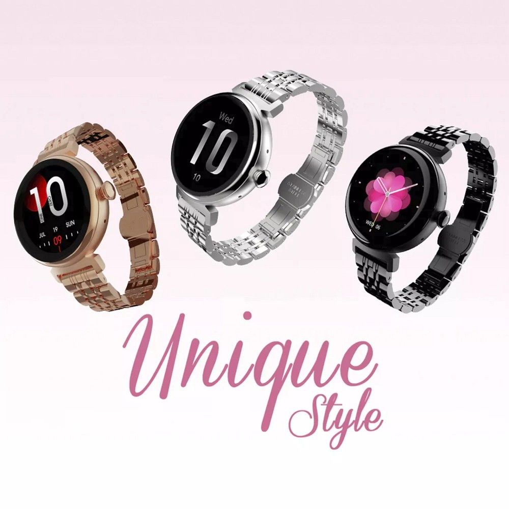 HIFUTURE metal smartwatch with call function AURA (IP68) silver