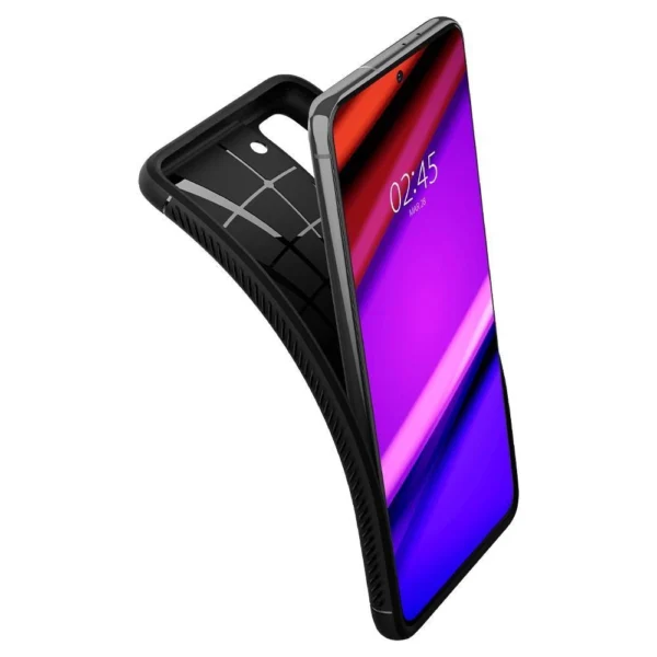 Spigen Rugged Armor Case for Samsung Galaxy S21 - Matte Blackeng