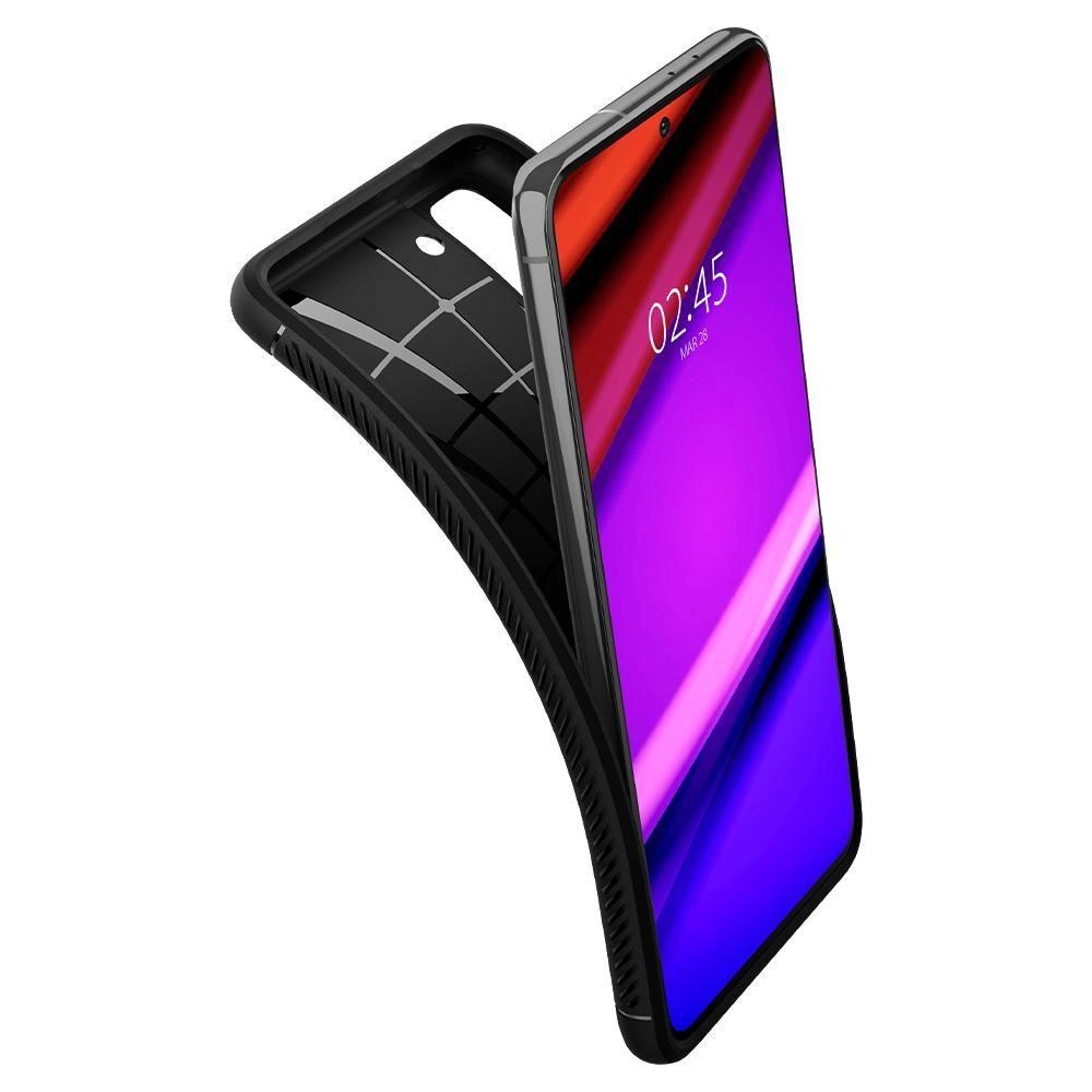 Spigen Rugged Armor Case for Samsung Galaxy S21 - Matte Blackeng