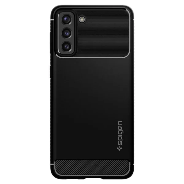 Spigen Rugged Armor Case for Samsung Galaxy S21 - Matte Blackeng