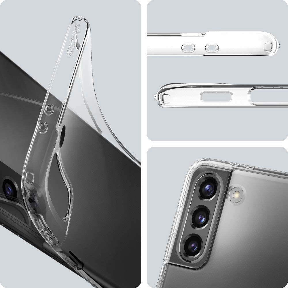 Spigen Liquid Crystal Case for Samsung Galaxy S21 - Transparenteng
