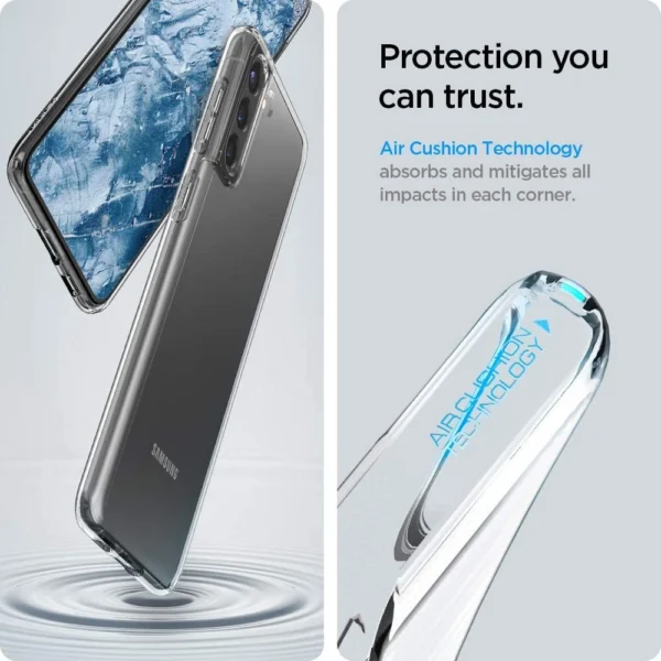 Spigen Liquid Crystal Case for Samsung Galaxy S21 - Transparenteng