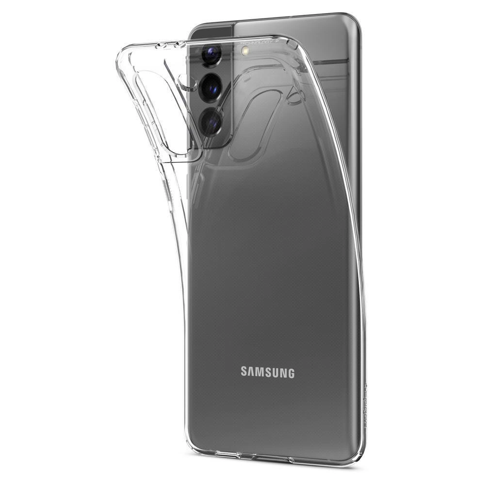 Spigen Liquid Crystal Case for Samsung Galaxy S21 - Transparenteng