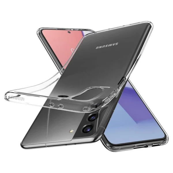 Spigen Liquid Crystal Case for Samsung Galaxy S21 - Transparenteng
