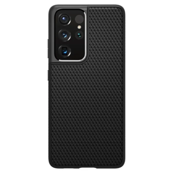 Spigen Liquid Air Case for Samsung Galaxy S21 Ultra - Matte Blackeng