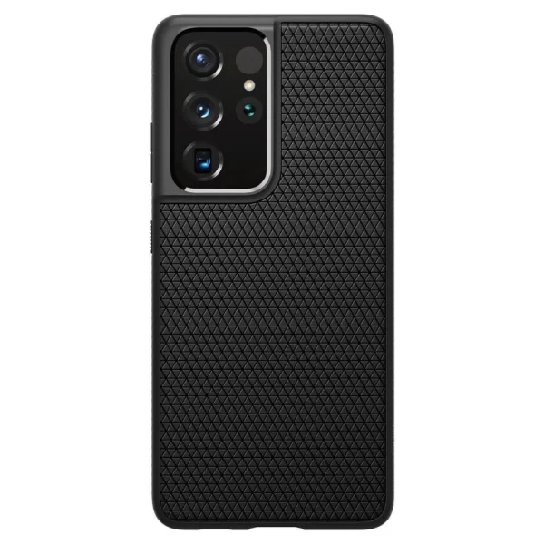 Spigen Liquid Air Case for Samsung Galaxy S21 Ultra - Matte Blackeng