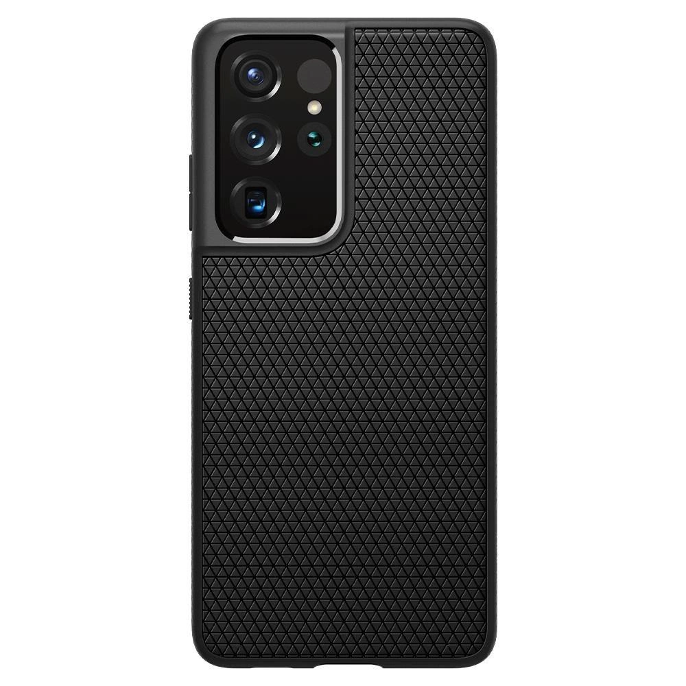 Spigen Liquid Air Case for Samsung Galaxy S21 Ultra - Matte Blackeng
