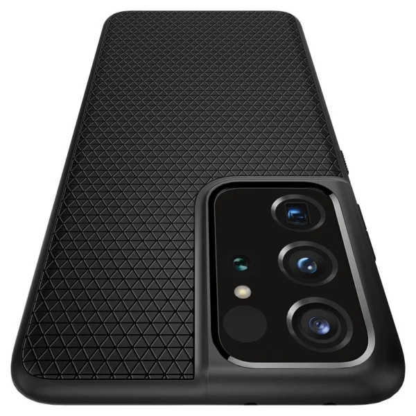 Spigen Liquid Air Case for Samsung Galaxy S21 Ultra - Matte Blackeng