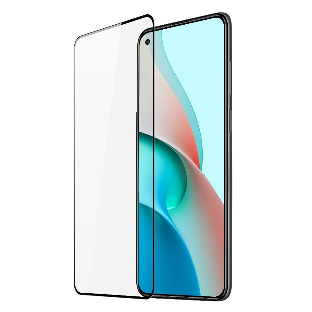 Dux Ducis 10D Tempered Glass 9H Full Screen Tempered Glass with Frame for Samsung S21 + 5G (S21 Plus 5G) Black (case friendly)eng