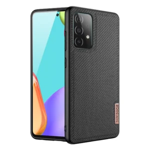 Dux Ducis Fino case covered with nylon material for Samsung Galaxy A72 4G blackeng