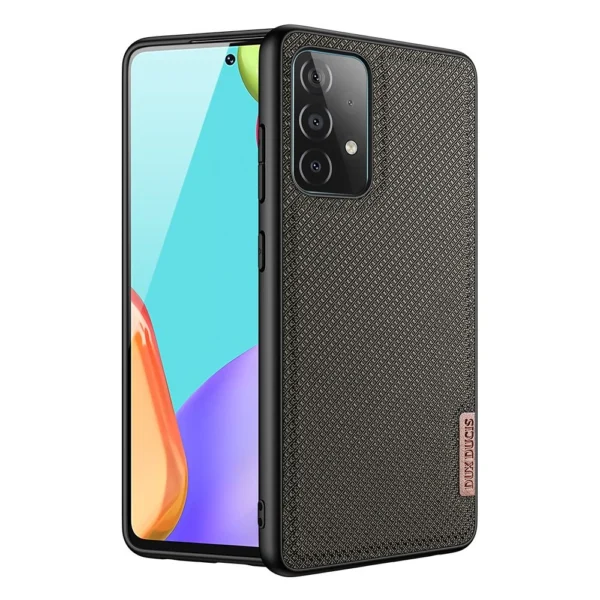Dux Ducis Fino case covered with nylon material for Samsung Galaxy A72 4G greeneng