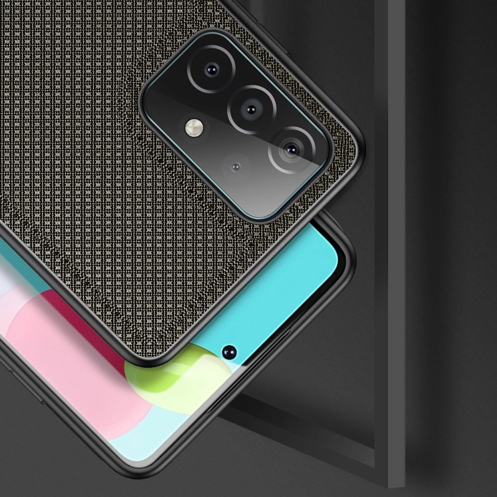 Dux Ducis Fino case covered with nylon material for Samsung Galaxy A72 4G greeneng