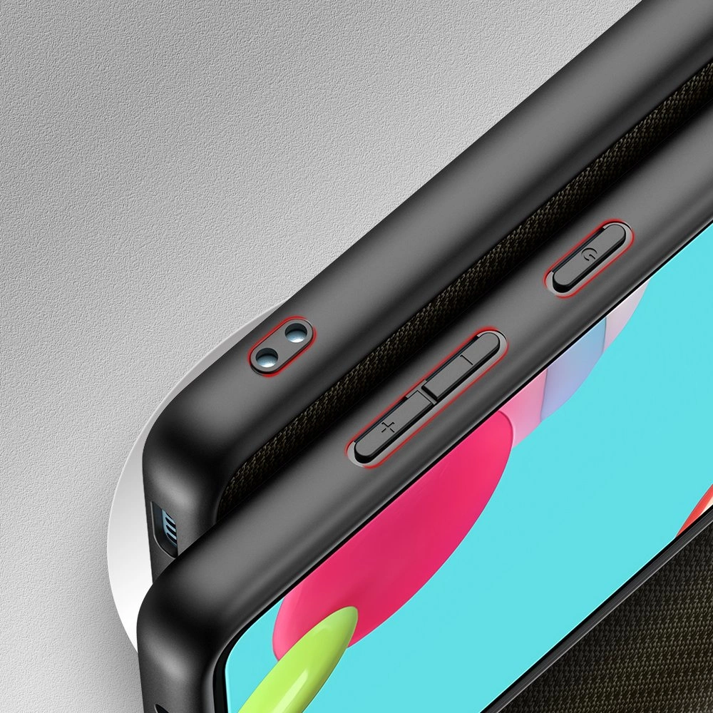 Dux Ducis Fino case covered with nylon material for Samsung Galaxy A72 4G greeneng
