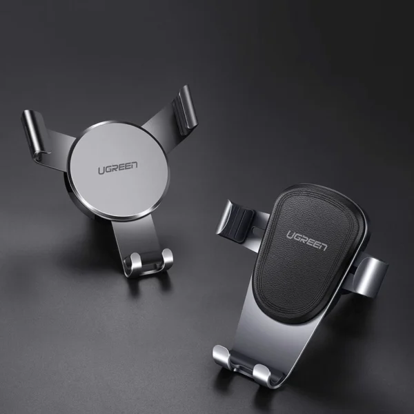 [ON RETURN] Ugreen gravity car holder for air supply ventilation grille silver (40907)eng