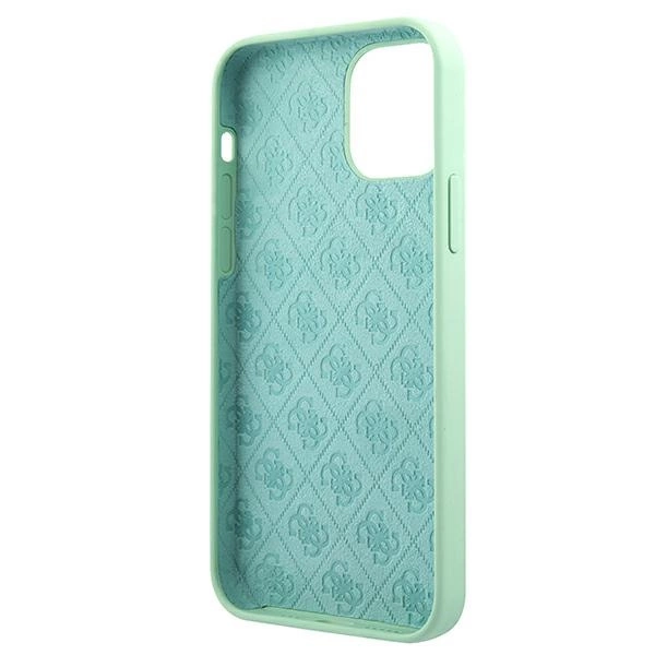 Guess GUHCP12SLSLMGGN iPhone 12 mini 5.4" green/green hardcase Metal Logo Scripteng