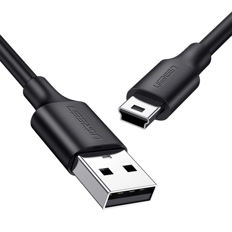 [ON RETURN] Ugreen cable USB - mini USB cable 480 Mbps 3 m black (US132 10386)eng