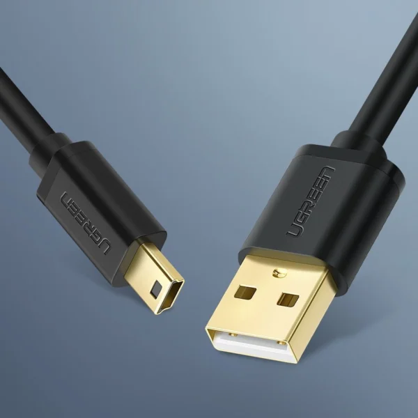 [ON RETURN] Ugreen cable USB - mini USB cable 480 Mbps 3 m black (US132 10386)eng