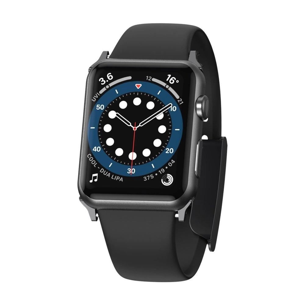 Baseus Slip-Thru strap band bracelet for Apple Watch 3/4/5/6/SE 38mm/40mm black (LBWSE-01)eng