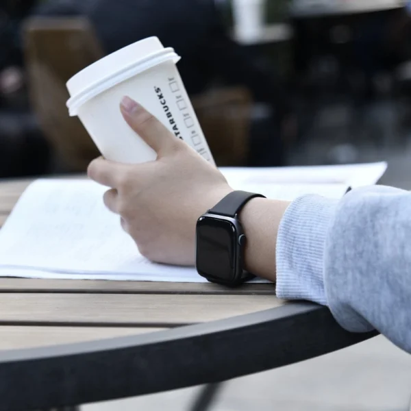 Baseus Slip-Thru strap band bracelet for Apple Watch 3/4/5/6/SE 38mm/40mm black (LBWSE-01)eng
